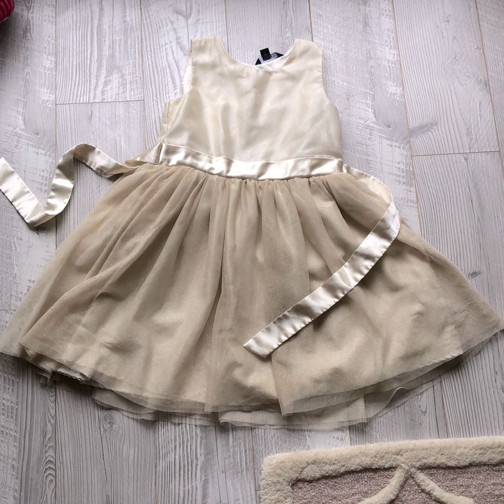 Gold sparky dress